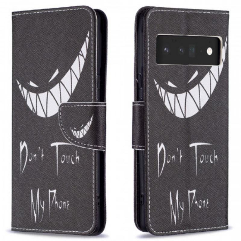 Flip Cover Google Pixel 6 Pro Djævelens Telefon