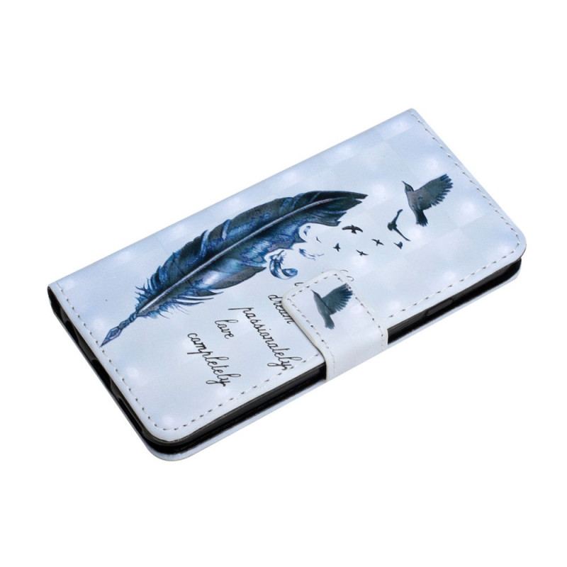 Flip Cover Google Pixel 6 Pro Fjer Før Du Flyver