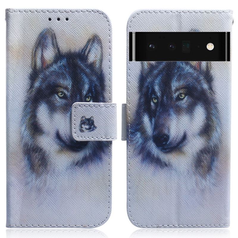 Flip Cover Google Pixel 6 Pro Hundeligt Udseende