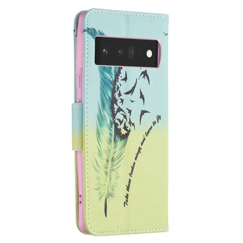 Flip Cover Google Pixel 6 Pro Lære At Flyve