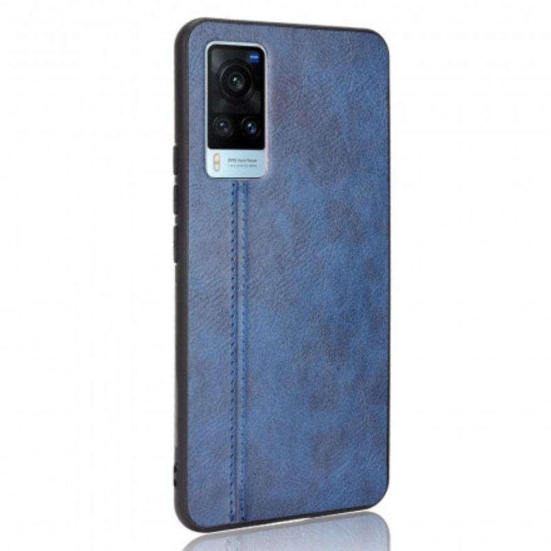 Cover Vivo X60 Couture Lædereffekt