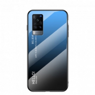 Cover Vivo X60 Hærdet Glas Hej