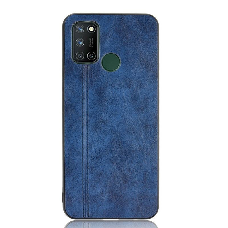 Cover Realme 7i Stil Lædersøm