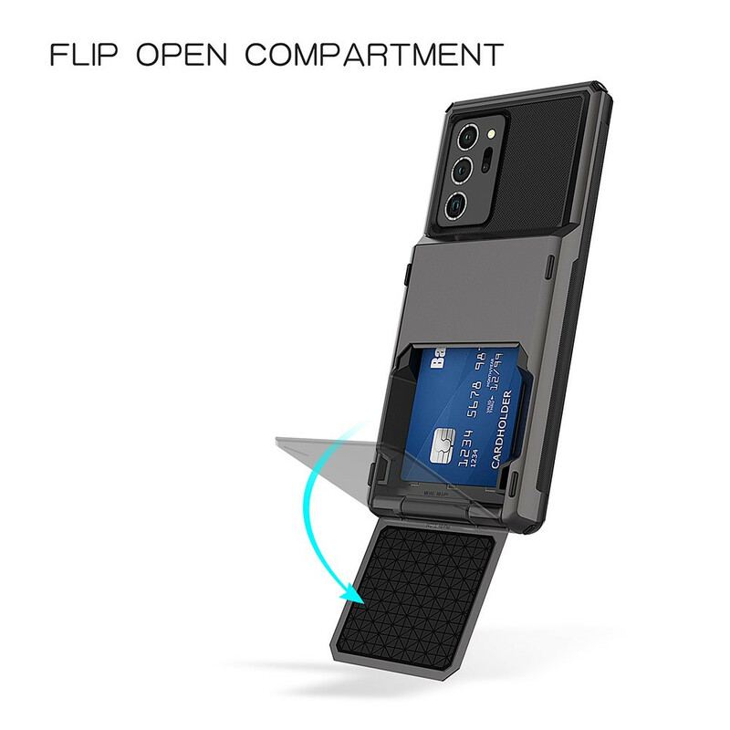Cover Samsung Galaxy Note 20 Ultra Fældekortholder Og Stativ