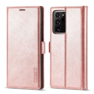 Cover Samsung Galaxy Note 20 Ultra Flip Cover Lc.imeeke Lædereffekt