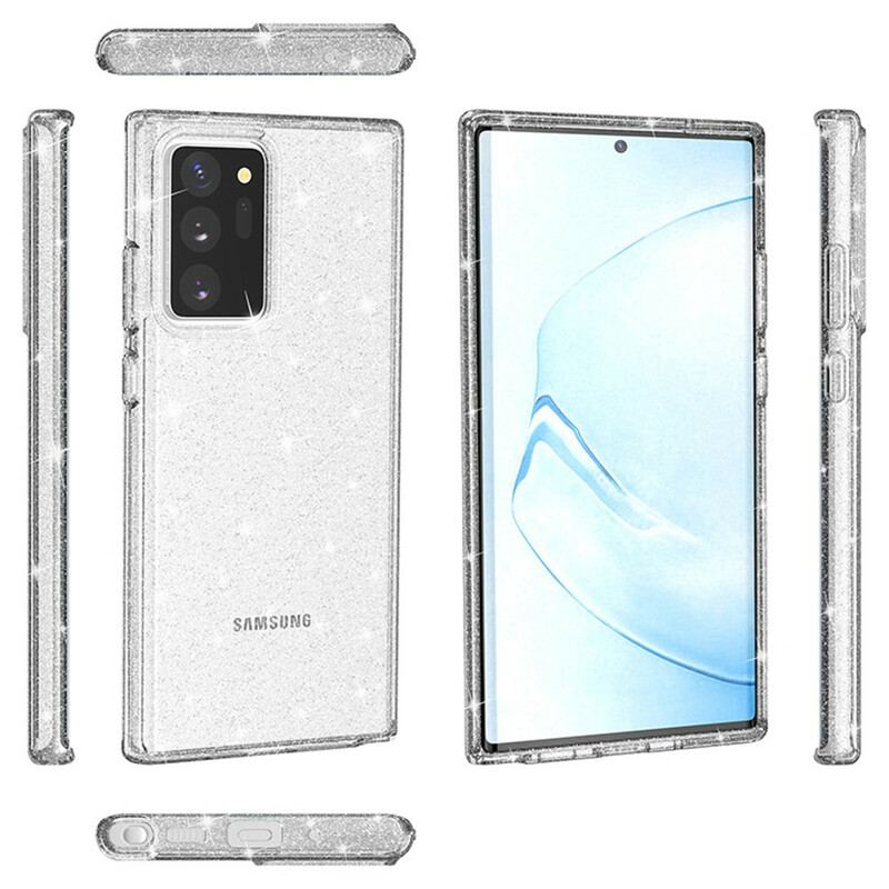 Cover Samsung Galaxy Note 20 Ultra Glitter Pulver