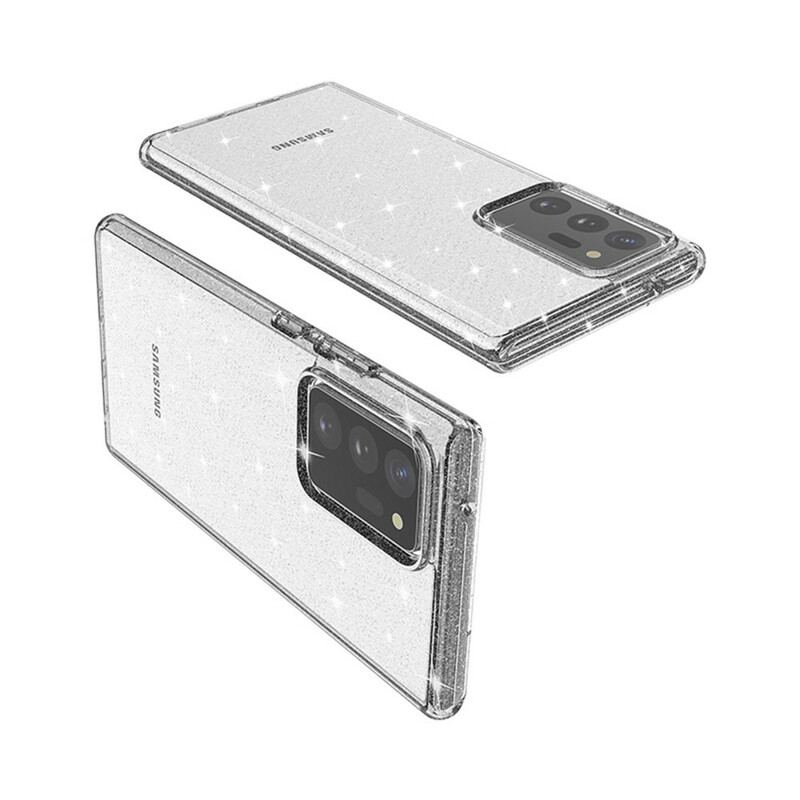 Cover Samsung Galaxy Note 20 Ultra Glitter Pulver