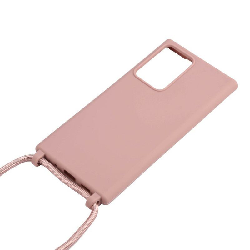 Cover Samsung Galaxy Note 20 Ultra Silikone Og Ledning