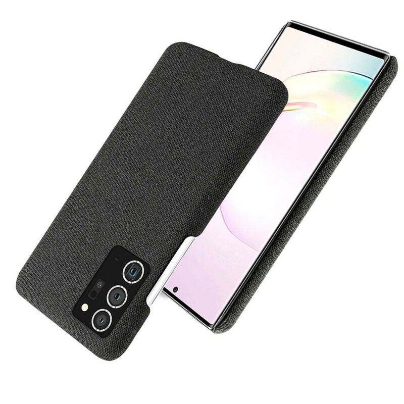 Cover Samsung Galaxy Note 20 Ultra Teksturstof Ksq