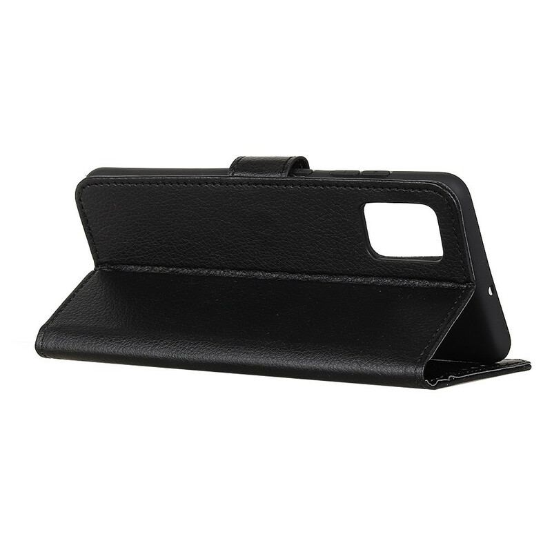 Flip Cover Samsung Galaxy Note 20 Ultra Litchi Tekstur