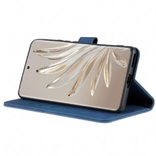 Flip Cover Honor 70 Azns Lædereffekt
