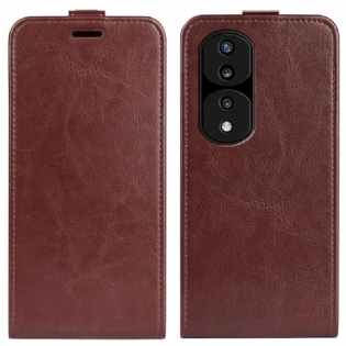 Flip Cover Honor 70 Læder Cover Sammenfoldelig