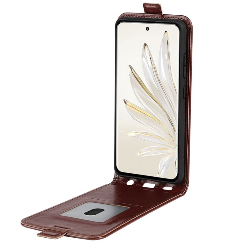 Flip Cover Honor 70 Læder Cover Sammenfoldelig