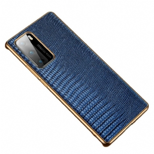 Cover Huawei P40 Ægte Lizard Texture Læder