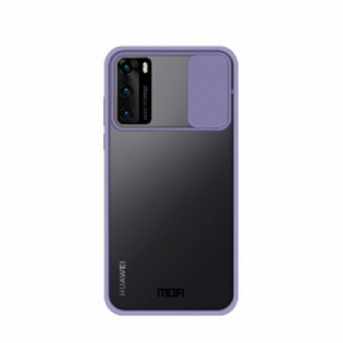 Cover Huawei P40 Camshield Farvede Kanter Mofi