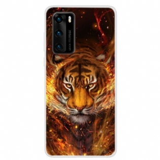 Cover Huawei P40 Ild Tiger