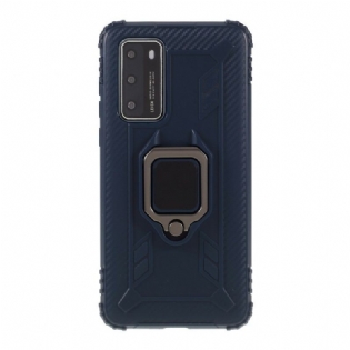 Cover Huawei P40 Ring Og Kulfiber