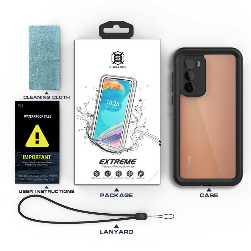 Cover Huawei P40 Vandtæt Shellbox