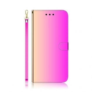 Flip Cover Huawei P40 Spejlcover I Imiteret Læder
