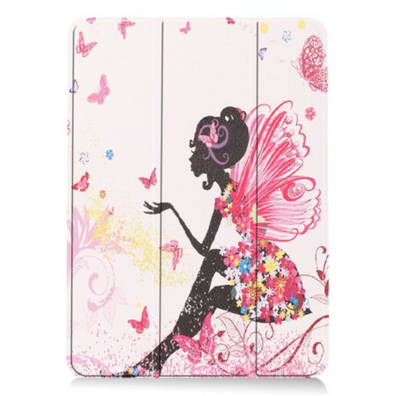 Cover iPad Air (2022) (2020) Floral Fairy Imiteret Læder