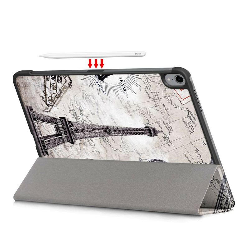 Cover iPad Air (2022) (2020) Retro Eiffeltårnet