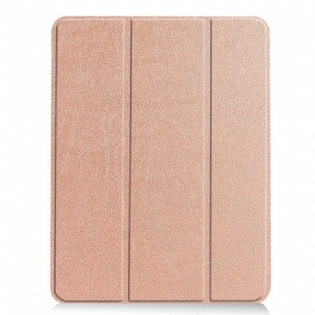 Cover iPad Air (2022) (2020) Style Stylus Holder I Litchi Læder