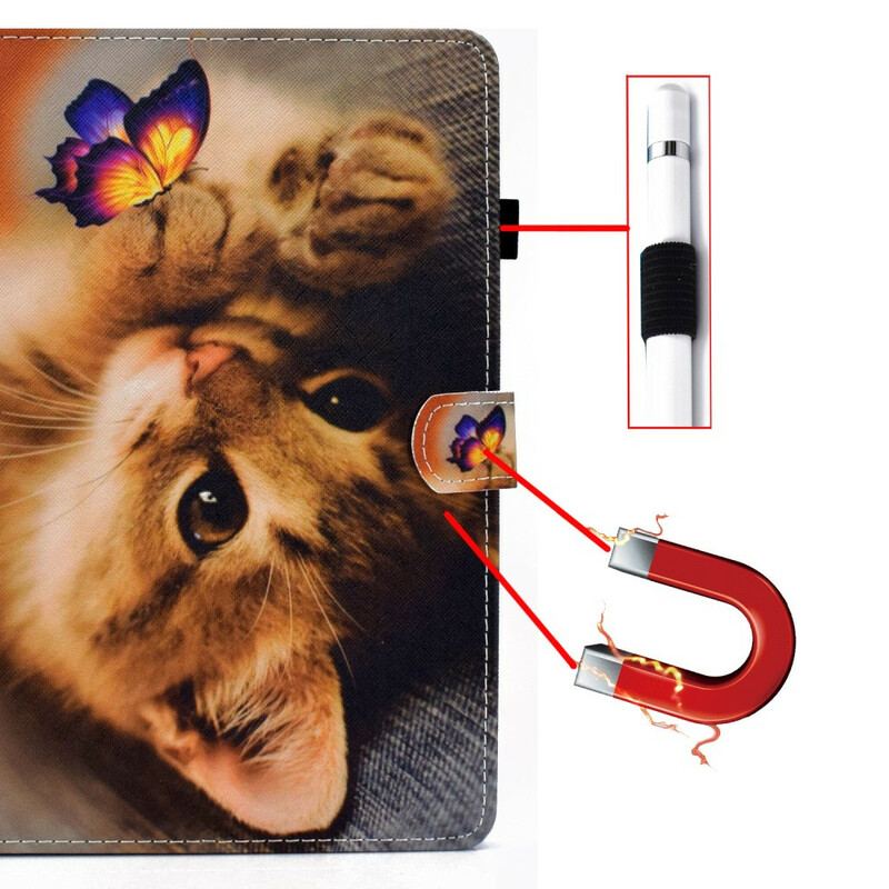Flip Cover iPad Air (2022) (2020) Min Killing Og Sommerfugl