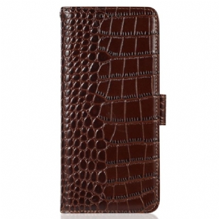 Flip Cover OnePlus Nord CE 3 Lite 5G Crocodile Style Rfid