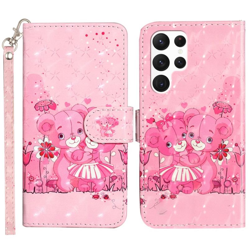 Flip Cover Samsung Galaxy S24 Ultra 5g Snorebjørne