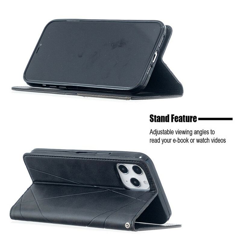 Cover iPhone 12 Pro Max Flip Cover Kunstner Stil