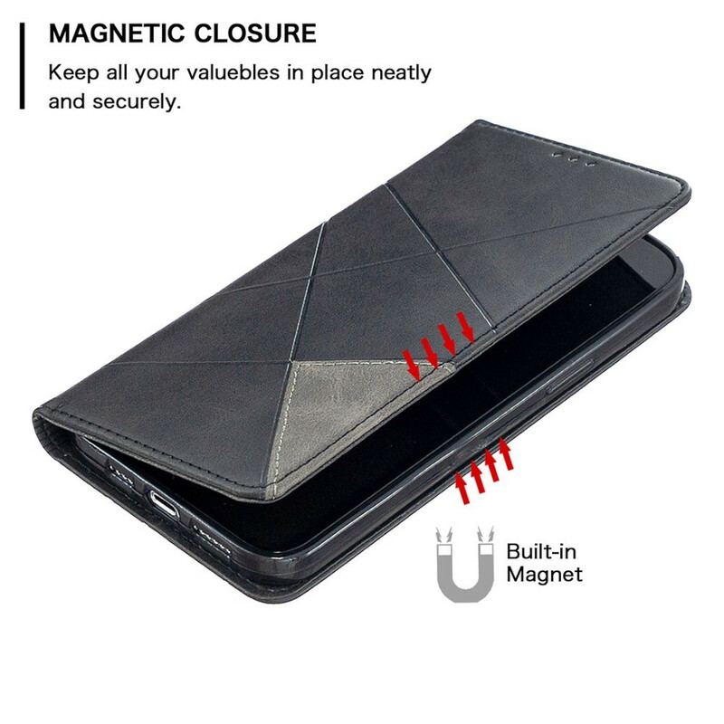 Cover iPhone 12 Pro Max Flip Cover Kunstner Stil