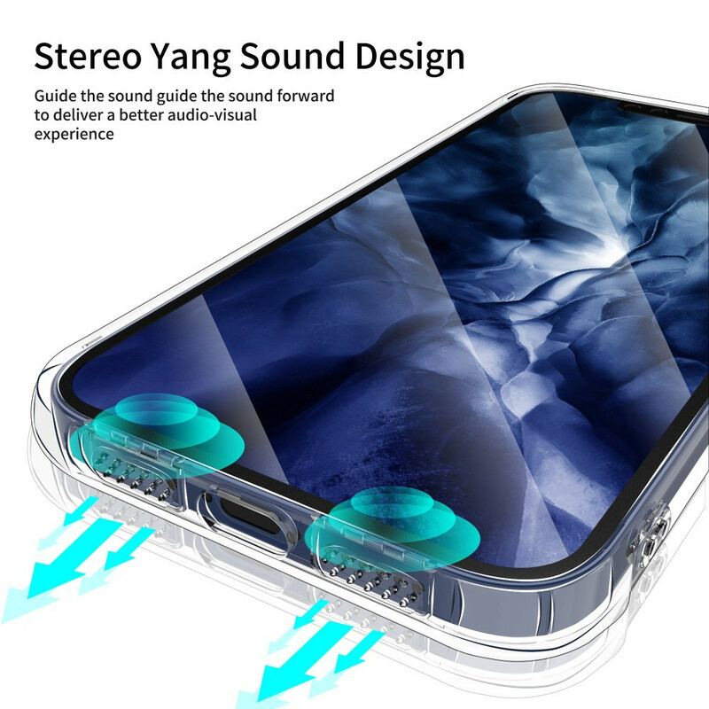 Cover iPhone 12 Pro Max Gennemsigtigt Leeu-design
