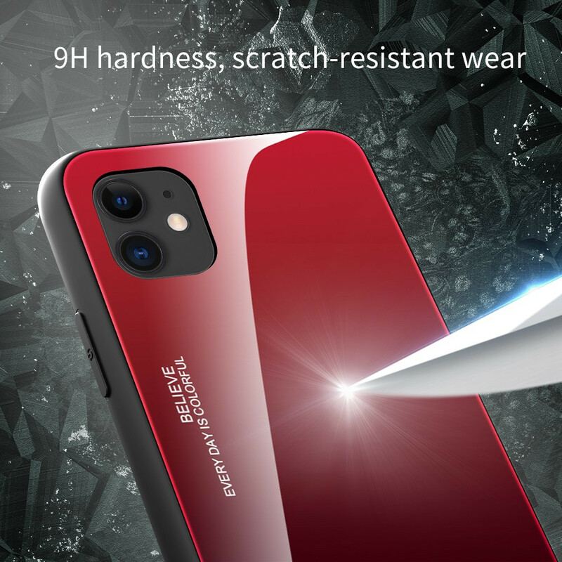 Cover iPhone 12 Pro Max Hærdet Glas Vær Dig Selv