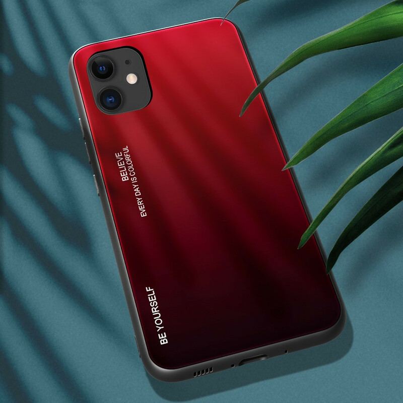 Cover iPhone 12 Pro Max Hærdet Glas Vær Dig Selv