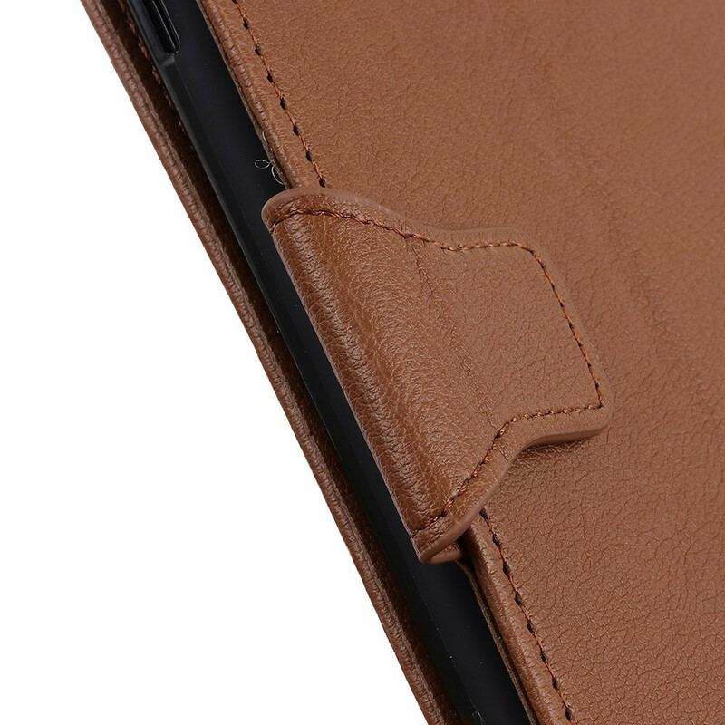 Flip Cover iPhone 12 Pro Max Litchi Lædereffekt Magnetlås