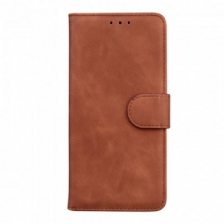 Læder Cover Oppo A54 5G / A74 5G Monokrom Lædereffekt