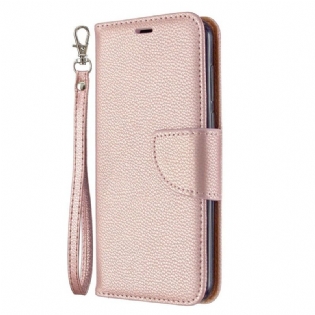 Flip Cover Huawei Y5p Læder Cover Litchi Rabat Oblique