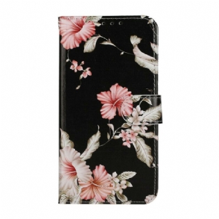 Flip Cover Huawei Y5p Myriade Af Blomster