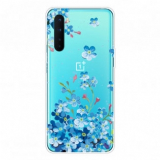 Cover OnePlus Nord Blå Blomster