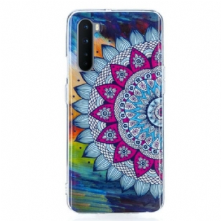 Cover OnePlus Nord Fluorescerende Farverig Mandala