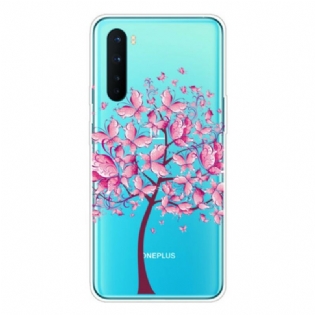 Cover OnePlus Nord Gennemsigtigt Sommerfugletræ