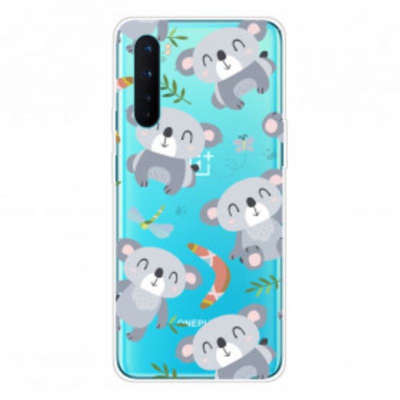 Cover OnePlus Nord Søde Grå Koalaer