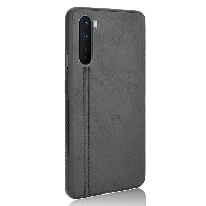 Cover OnePlus Nord Stil Lædersøm
