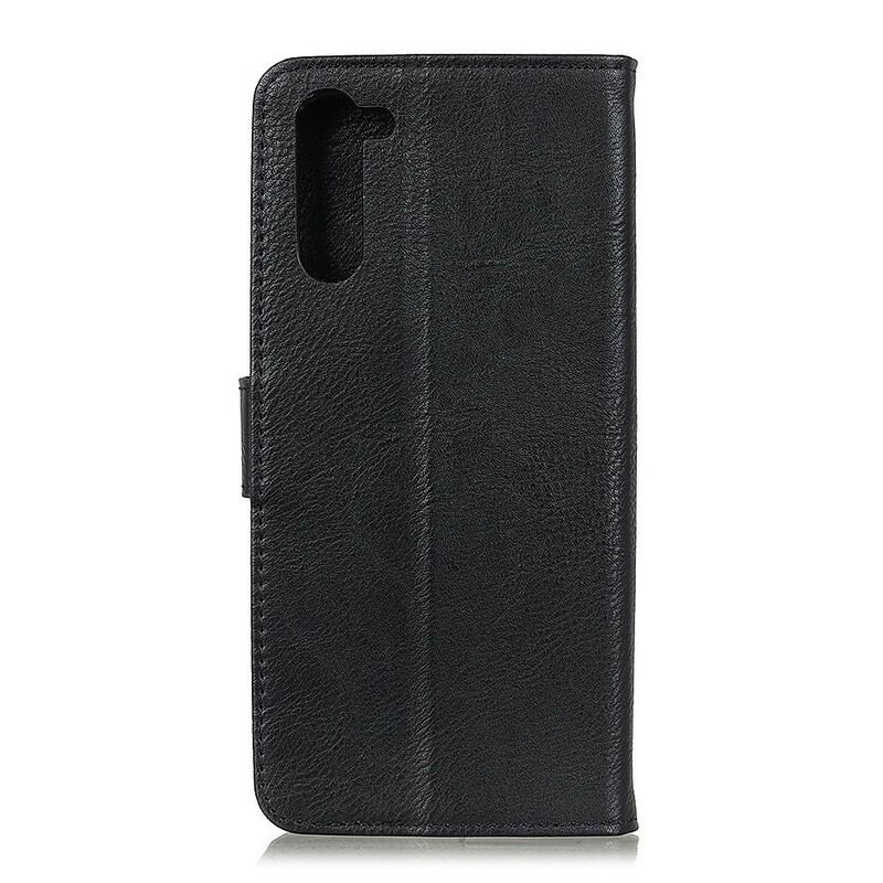 Flip Cover OnePlus Nord Imiteret Læder Khazneh