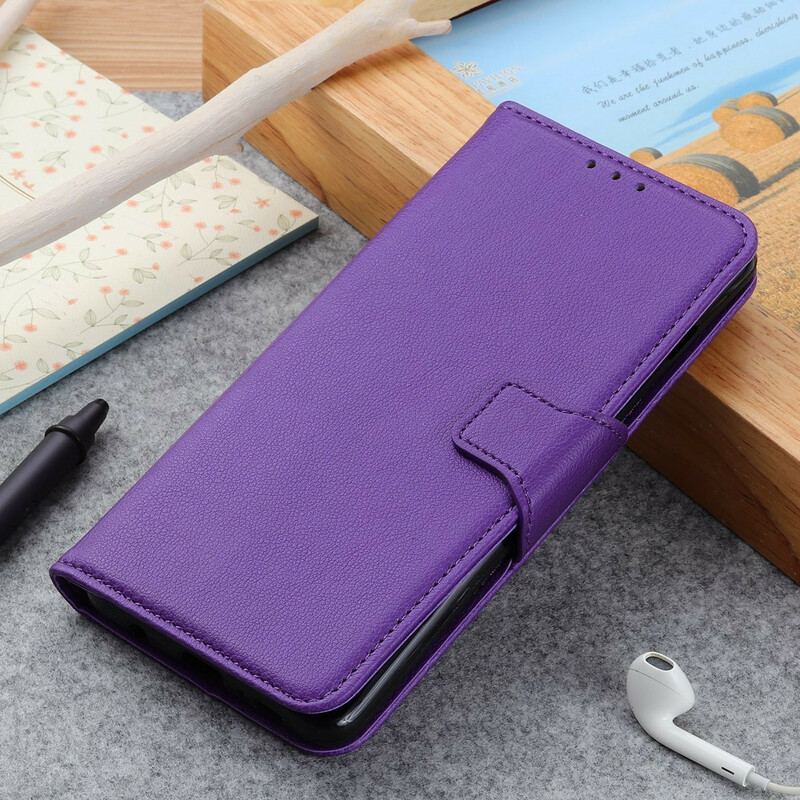 Flip Cover OnePlus Nord Lychee Læder Stil