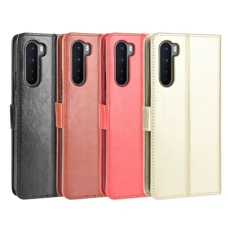 Flip Cover OnePlus Nord Prangende Kunstlæder