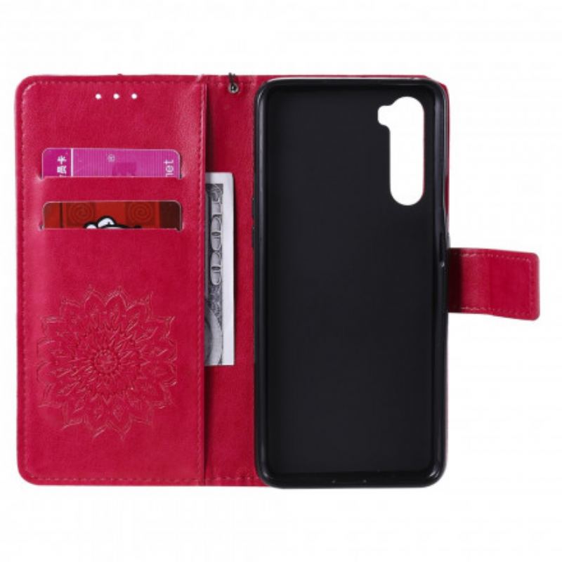 Flip Cover OnePlus Nord Solblomst
