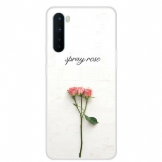Mobilcover OnePlus Nord Spray Roser
