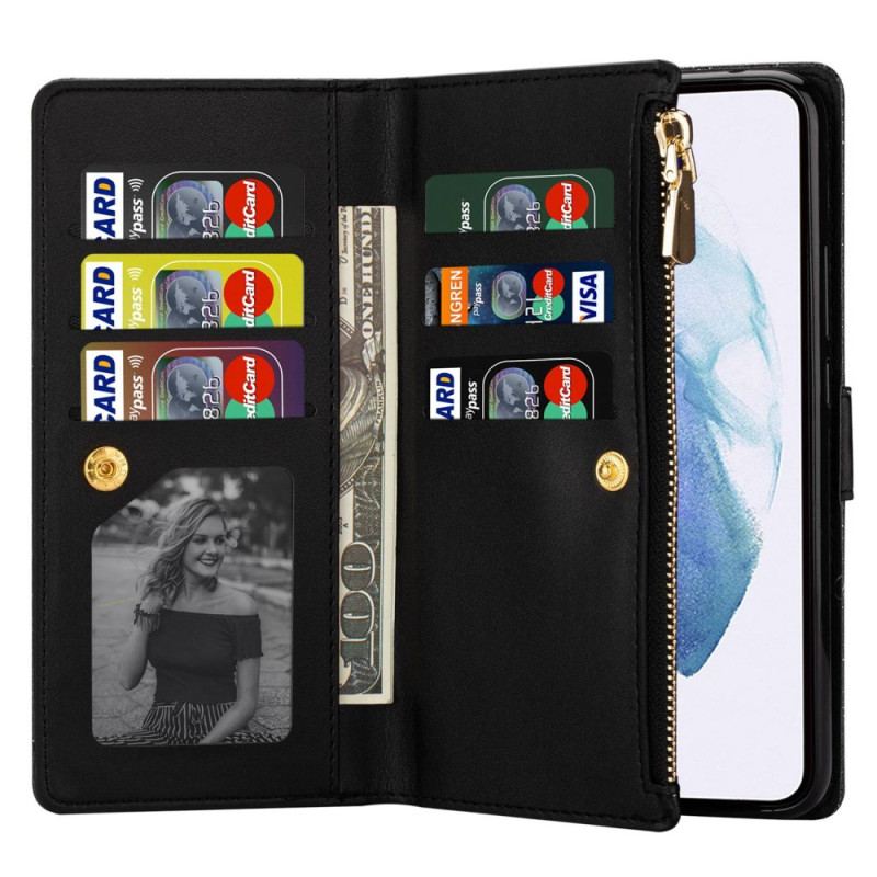 Flip Cover Samsung Galaxy S24 Plus 5g Strappy Pailletter