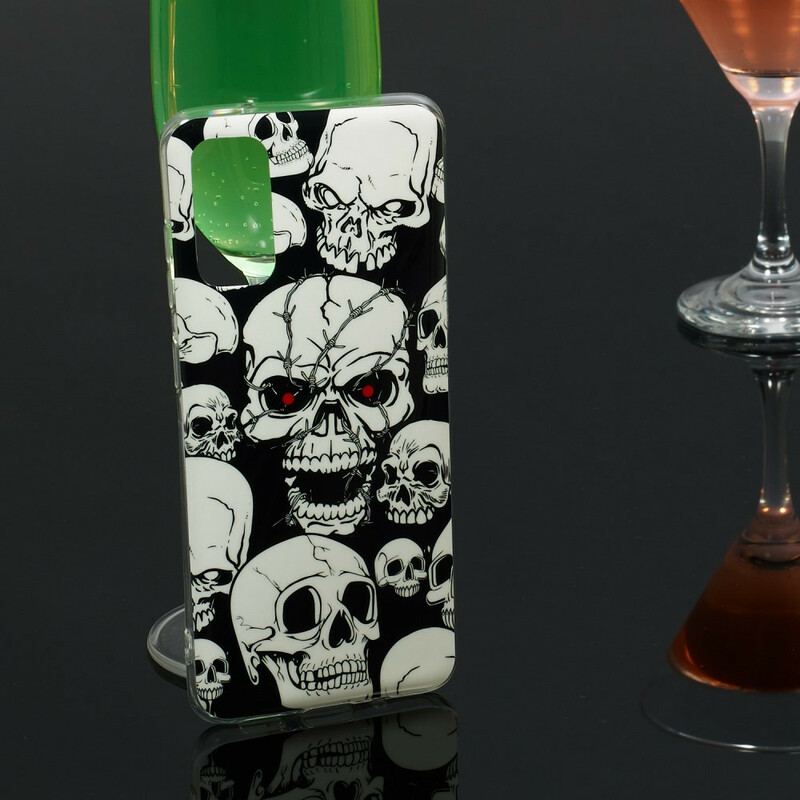Cover Samsung Galaxy S20 Forsigtig Fluorescerende Kranier